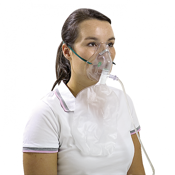 Maschera di respirazione per ossigeno