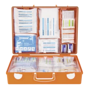 Erste-Hilfe-Koffer MT-CD Industrie Norm orange mit Füllung Industrie Norm nach DIN 13169