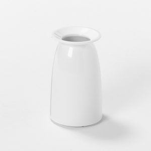 20-30-011402 meliflor Vase Viole klein weiß