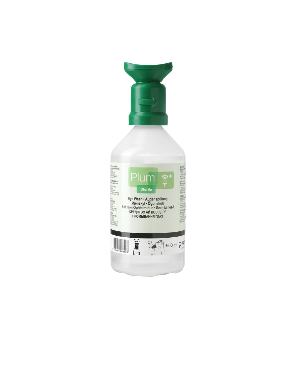 Augenspülung PLUM grün 3 x 500 ml, 0.9% NaCl kaufen
