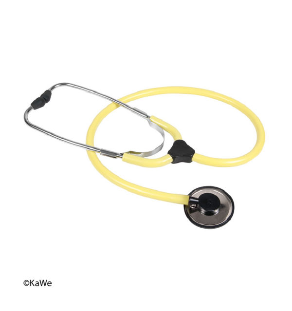 01-07-010-GE Stetoscopio per infermieri, Kirchner COLORSCOP® Plano, giallo