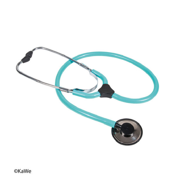 01-07-010-T Stéthoscope pour infirmières, Kirchner COLORSCOP® Plano, turquoise