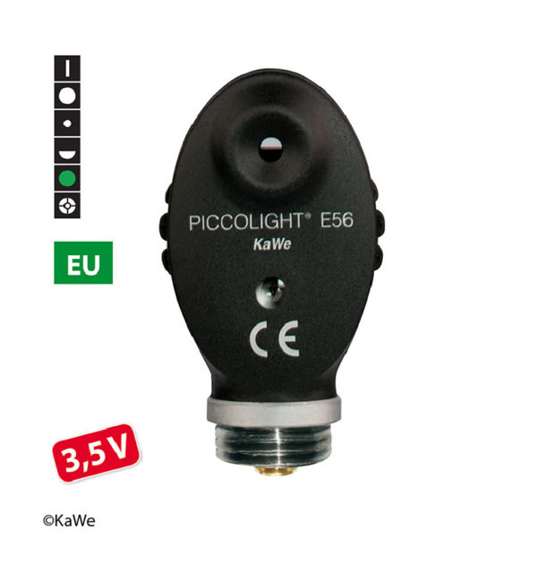 01.87561.021 Testina oftalmoscopio KaWe PICCOLIGHT E56 (EU), XH, notte