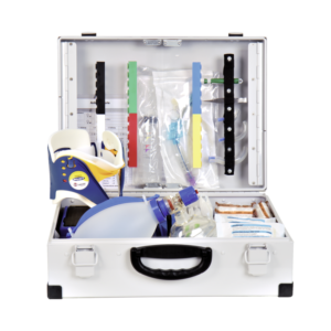Sanitäts-Notfall-Koffer Aluminium First Responder mit Inhalt DIN 13155