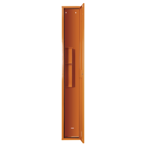 Armoire à poser SAFE pour brancard N 1 x pliable, vide, orange