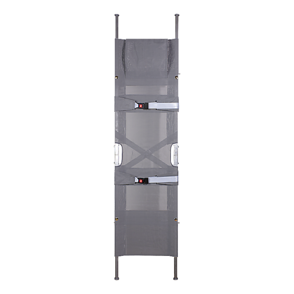 Barella K - 2 x pieghevoli Tessuto monofilamento di copertura, 4 piedini con rotelle