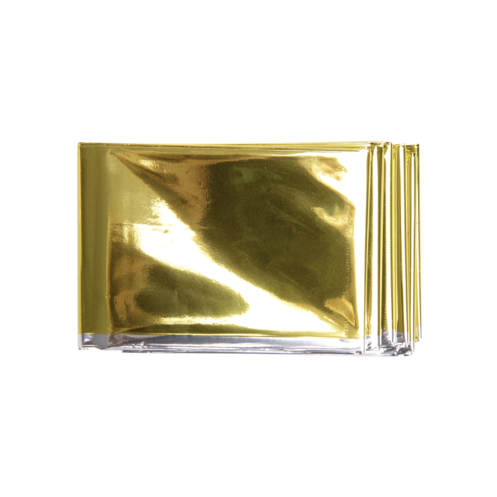 SIRIUS® Rettungsdecke - silber-gold - 210 x 160 cm