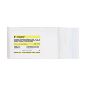 DermaCare® Compresse env. 10 x 10 cm, par 50 pièces en emballage stérile