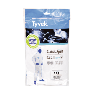 Tuta protettiva Tyvek® Classic Xpert cat. III, tipo 5 + 6