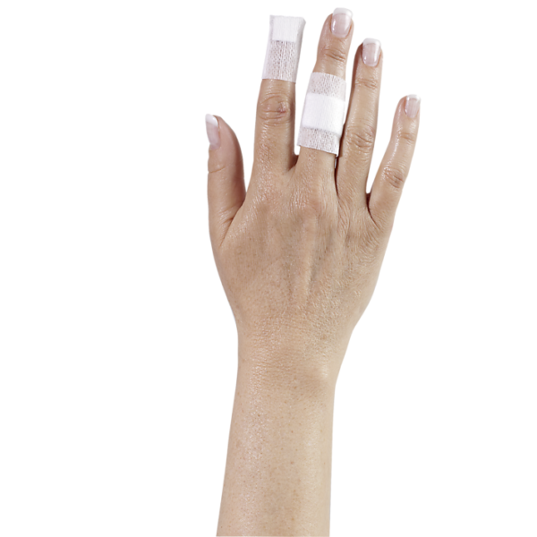 aluderm-aluplast Fingergelenkverband, elastisch, ca. 4 x 7,2 cm, 10 Stück