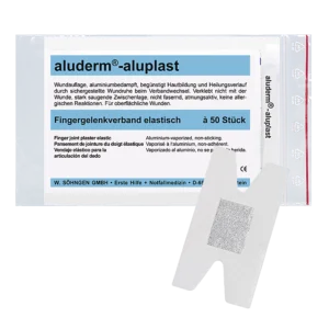 aluderm-aluplast bandage pour l'articulation du doigt, élastique, env. 4 x 7,2 cm, 50 pièces
