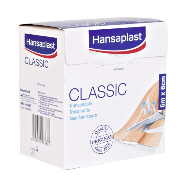 Hansaplast CLASSIC, 5 m x 6 cm