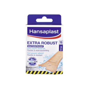 Hansaplast EXTRA ROBUSTE Waterproof, 16 bandes, 2,6 x 7,6 cm