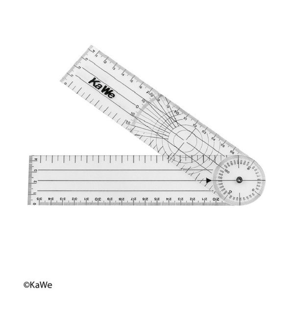 12.20600.001 Winkelmesser Goniometer, Kunststoff