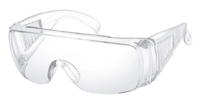 A2124A Occhiali di sicurezza anche per portatori di occhiali secondo EN166