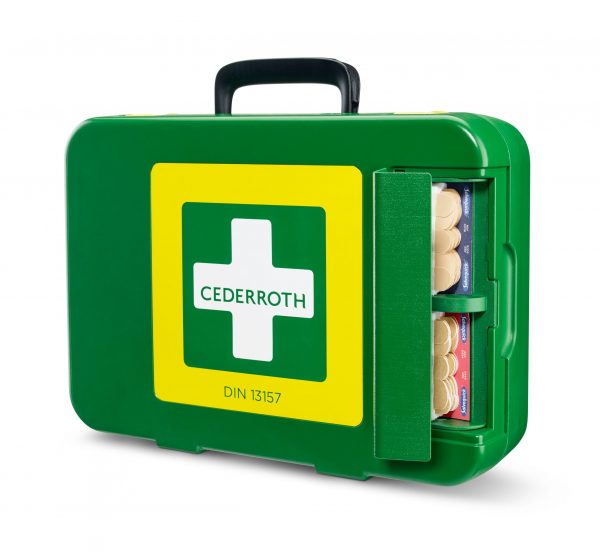 Kit de premiers secours Cederroth DIN 13157