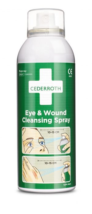 PLUM Augendusche / Wunddusche, Erste Hilfe Spray, 250 ml Dose