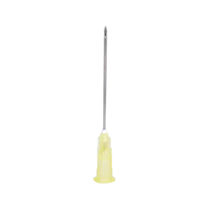 Cannula monouso, confezionata singolarmente in modo sterile, misura 1, G 20, gialla, 0,90 x 40 mm