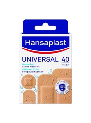 Pansements adhésifs HANSAPLAST® UNIVERSAL Paquet de 40 pièces