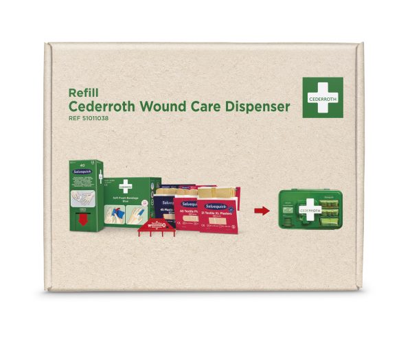 Recharge Cederroth pour le distributeur Wound Care, REF 51011006