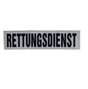 SE-0437-RD Rückenschild RETTUNGSDIENST