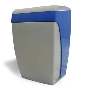 WAL1-7 Wand-Mülleimer Wally, 8 Liter Inhalt, blau-grau