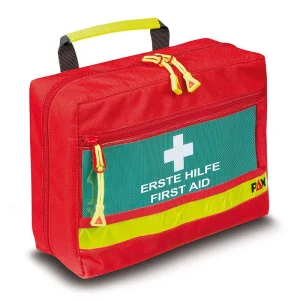 Pochette de premiers secours PAX L, rouge, vide. Dim. 190 x 250 x 100 mm