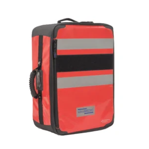 SAN-7700 Rettungsrucksack, EM III Ultra mit Tragegriff, rot, leer. Dim. 520 x 365 x 230  mm